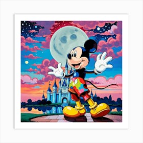 Mickey Mouse 4 Art Print