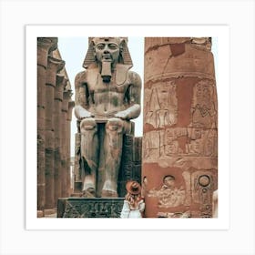 Egyptian Art 3 Art Print