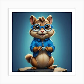 Alvin And The Chipmunks 9 Art Print