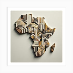 The Soulful Map Art Print