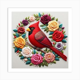 Red Cardinal Art Print