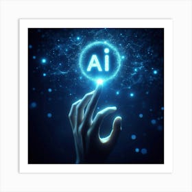 Ai Stock Videos & Royalty-Free Footage 5 Art Print