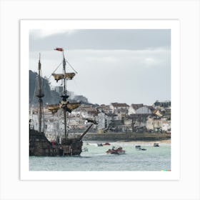 Ship Entering a Port Art Print