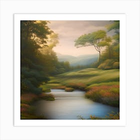 Serene Environment Art Print