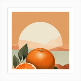 Oranges Art Print