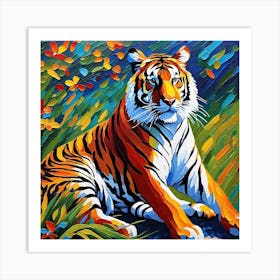 Tiger Painting 1 Art Print