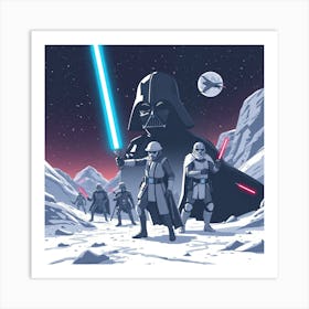 Star Wars 40 Art Print