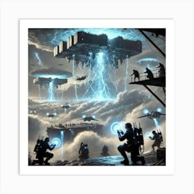 Infiltration Storm Control Disruptors Art Print