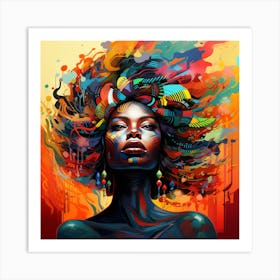 Afrofuturism 60 Art Print