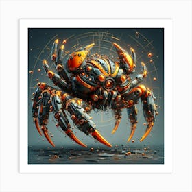 Robot Spider 1 Art Print