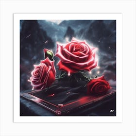 Red Roses Art Print