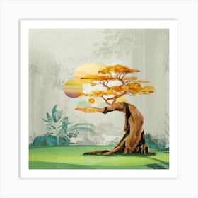 Bonsai Tree Art Print