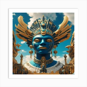 Shakuru Goddes Art Print