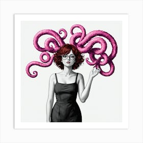 Octopus 4 Art Print