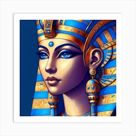 Cleopatra Portrait Artwork 148 Art Print