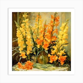 Gladiolus Art Print