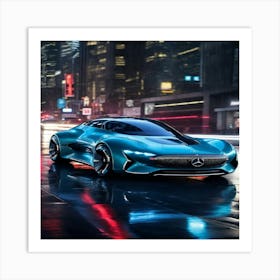 Mercedes Benz Concept Car 2 Art Print