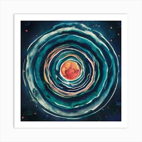 Spiral Galaxy 6 Art Print