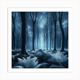 Dark Forest 7 Art Print