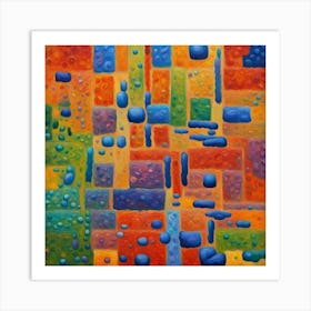 Abstract Painting 1 Art Print