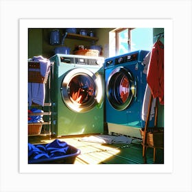 Default Laundry Day Art Print 0 Art Print