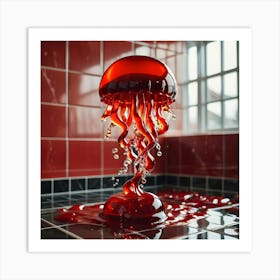 Red Jelly 12 1 Art Print