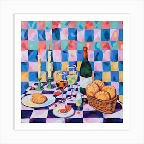 Il Gusto Italiano Trattoria Italian Food Kitchen Art Print