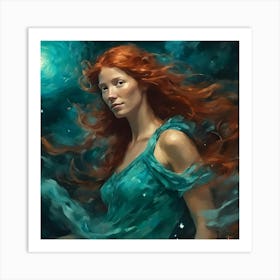 Sea Goddess Art Print