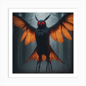 Mothman 1 Art Print