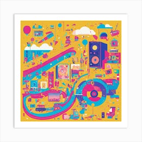 2000s Children S Music (3) Art Print