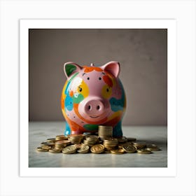 Piggy Bank 6 Art Print