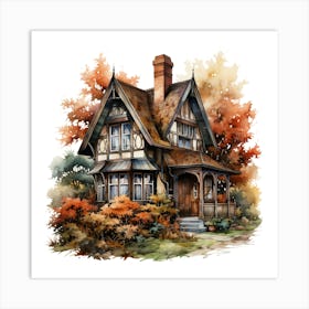 Tudor House 2 Art Print