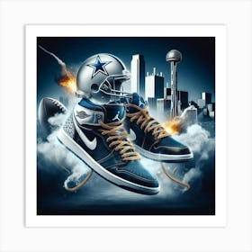 Dallas Cowboys 3 Art Print