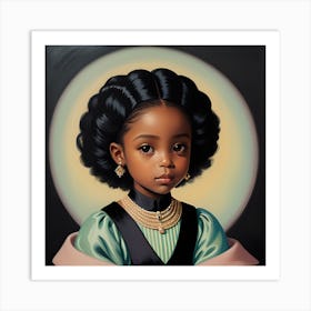 'The Little Black Girl' Art Print