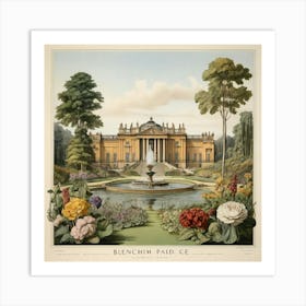 Blenheim Park art print Art Print