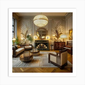 Deco Living Room 31 Art Print