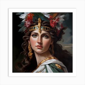 Greek Goddess 6 Art Print