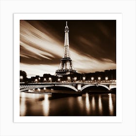 Paris Eiffel Tower 134 Art Print