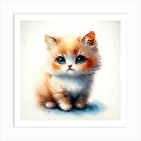 Creative Feline Cat Artwork 2 Art Print