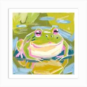 American Bullfrog 03 Art Print