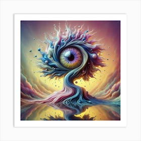 Eye Of The Tree Art Print