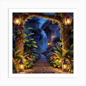 Botanical Gardens 15 Art Print