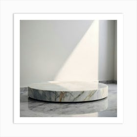 Marble Coffee Table 2 Art Print