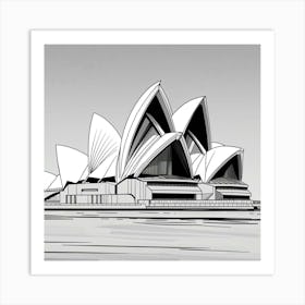 Sydney Opera House  Art Print