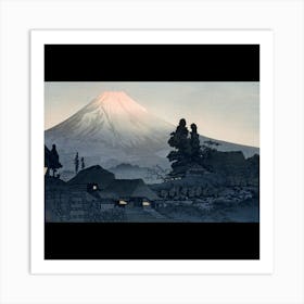 Mt Fuji Art Print