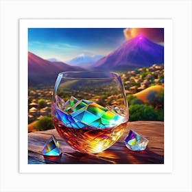 Glass Of Wine Art Print