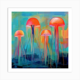 Jellyfish 25 Art Print