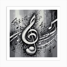 Music Note 1 Art Print