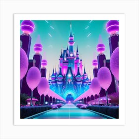 Cinderella Castle 2 Art Print