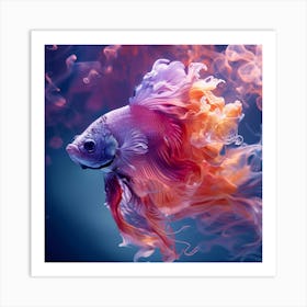 Siamese Catfish 7 Art Print